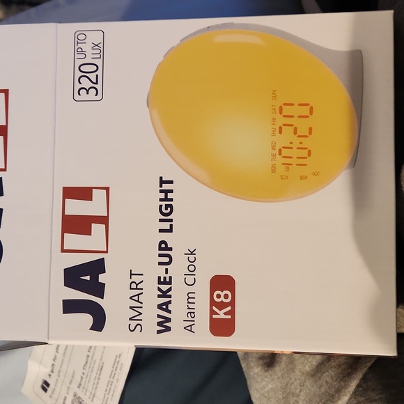 New in box JALL Smart Wake up Light Alarm Clock - Picture 12 of 12